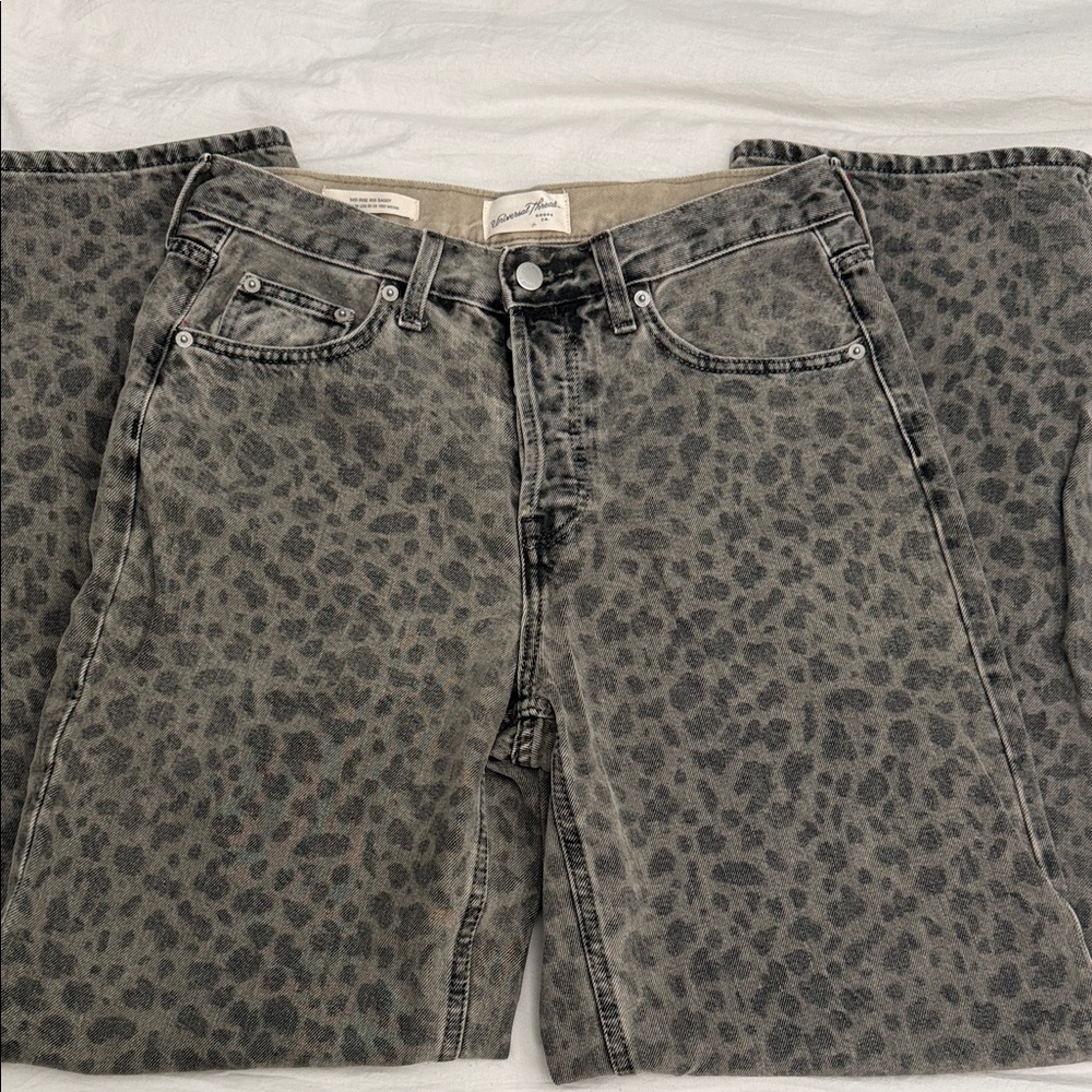 Leopard Print Women’s Jeans